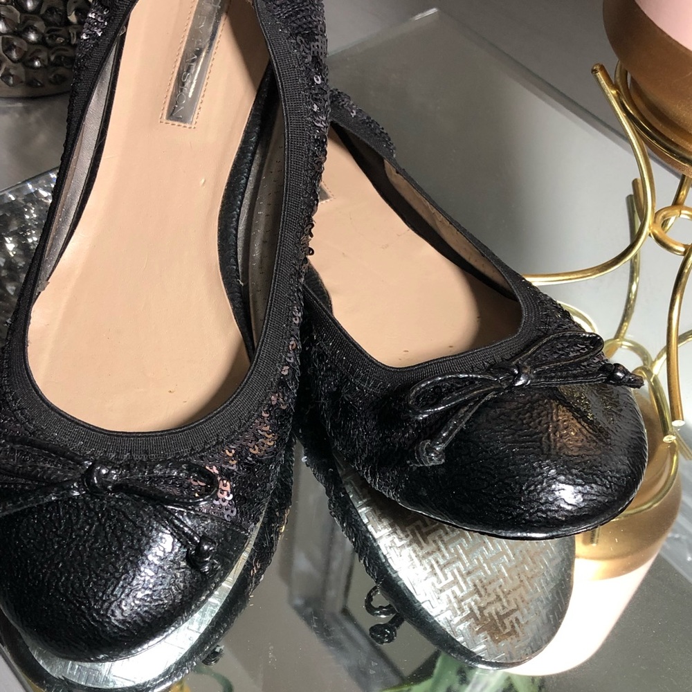 H by Halston Shoes Sequin Flats | shoes.